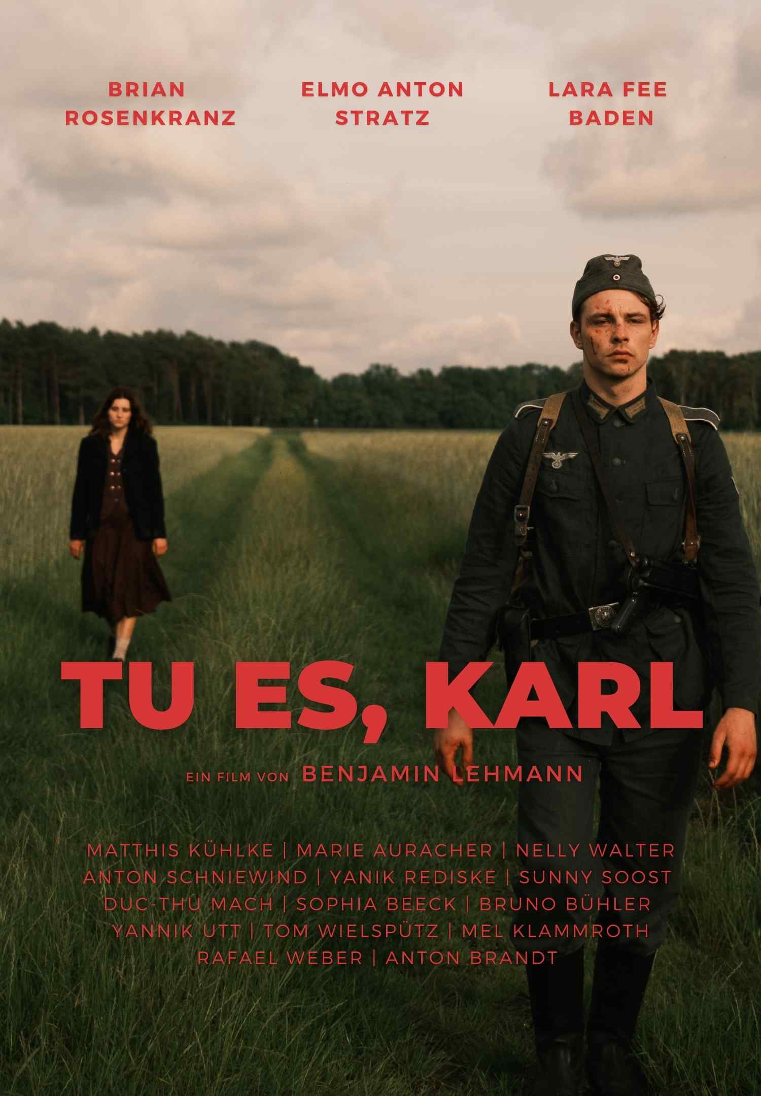 Das Filmplakat vom historischen Spielfilm Tu es, Karl